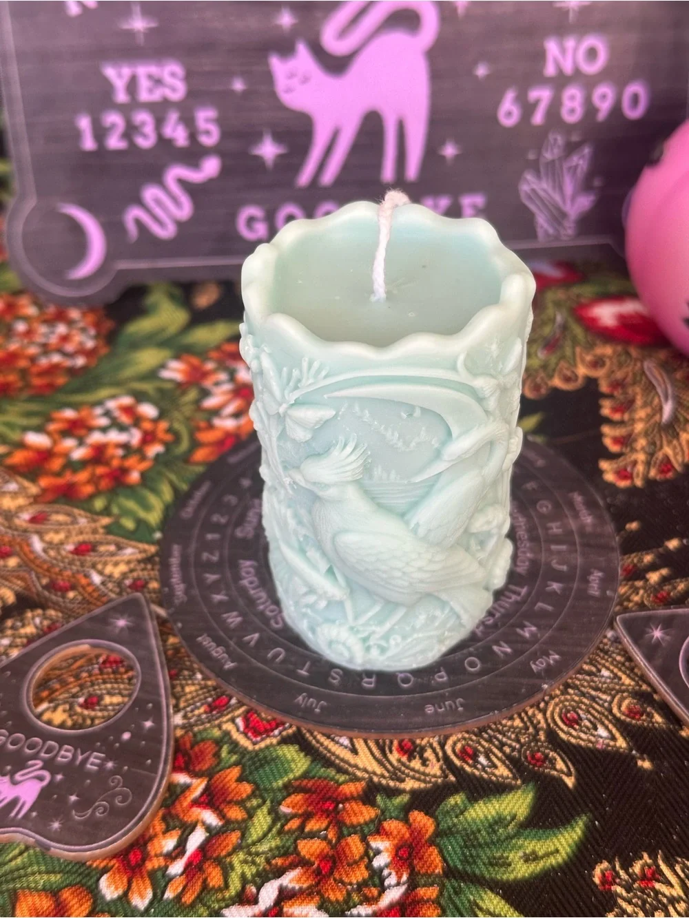 Wetlands Wildlife Pillar Candle